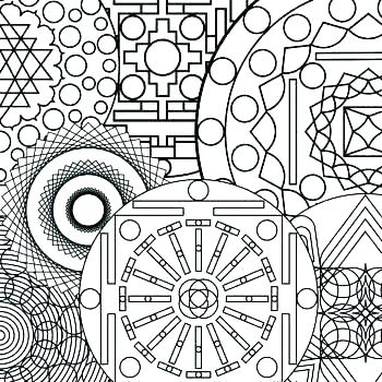350x350 Free Abstract Coloring Pages Abstract Coloring Pages Images Best