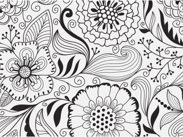 Coloring Pages For Adults Abstract Capture Floral Designs Coloring 640x480 Coloring Pages For Adults Abstract Capture Floral Designs Coloring