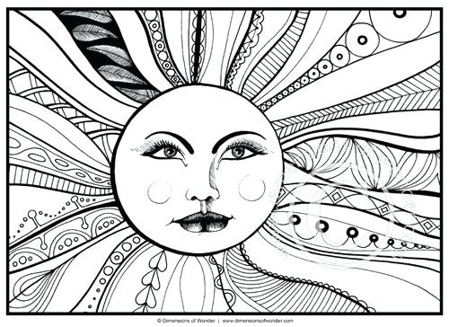 Abstract Flower Coloring Pages For Adults Easy In Addition 500x364 Abstract Flower Coloring Pages For Adults Easy In Addition