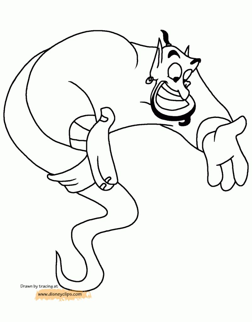 801x1024 Aladdin Coloring Pages Abu Movie Iago Pdf Best Characters