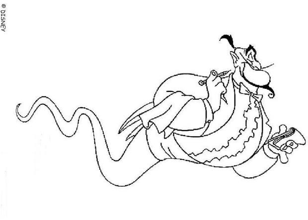620x443 Jasmine, Aladdin And Abu Coloring Pages