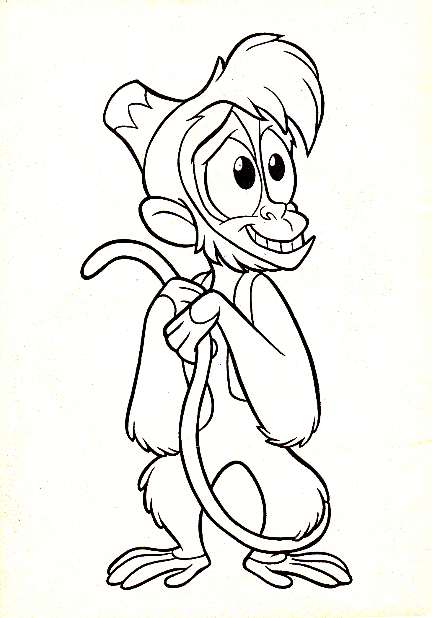 1463x2093 Walt Disney Coloring Pages Abu Walt Disney Characters 35777715