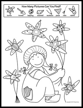 270x350 Spring Activity Coloring Pages By Mary Straw Teachers Pay Teachers