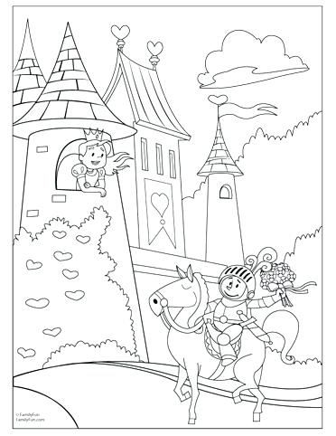 372x482 Coloring Pages Printouts Fairy Tale Coloring Page Printable