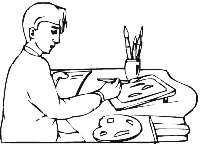 660x475 Free Actor Coloring Pages