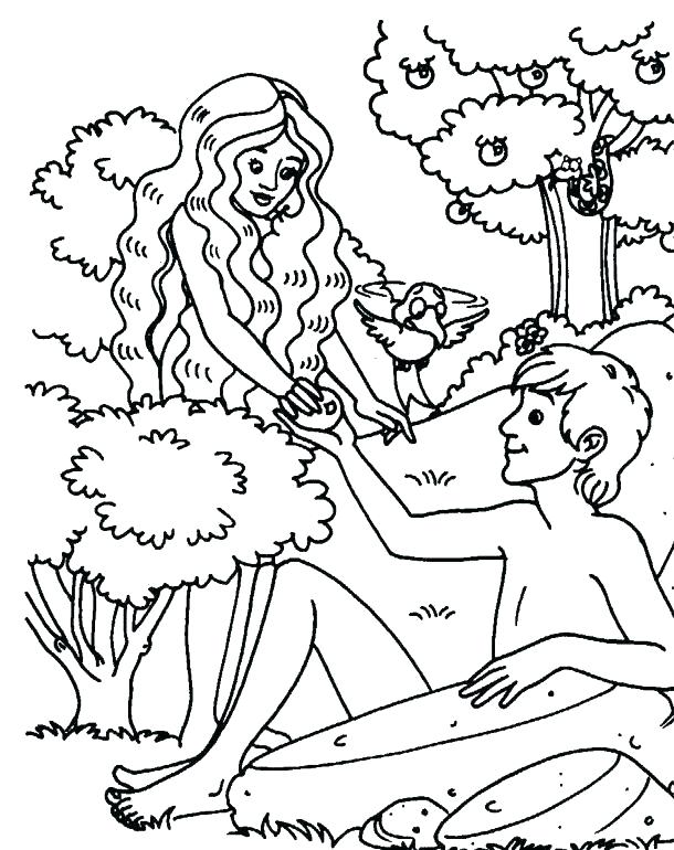 Adam And Eve Coloring Pages Images Free And Eve Coloring Sheet 610x770 Adam And Eve Coloring Pages Images Free And Eve Coloring Sheet