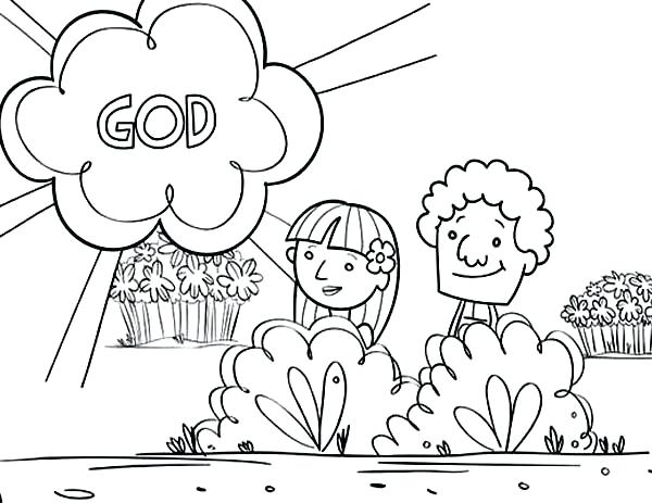 Adam And Eve Printable Coloring Pages at GetColorings.com | Free ...