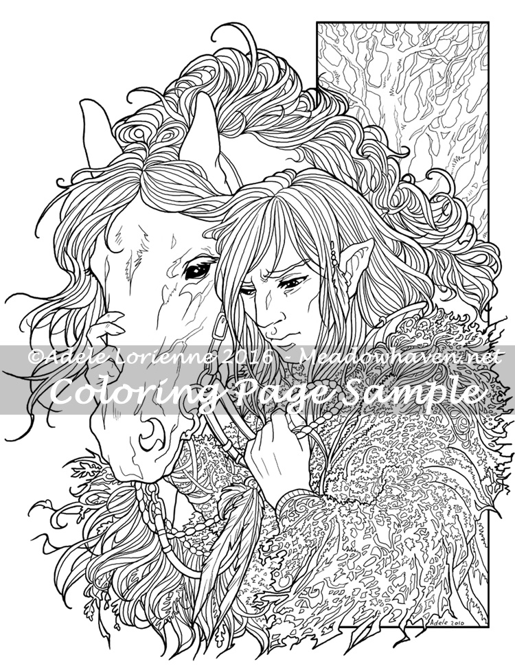 750x973 Art Of Meadowhaven Coloring Page Trust By Saimain