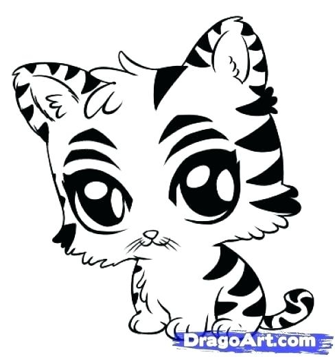 488x520 Cute Baby Animal Coloring Pages Dragoart Beautiful Cute Ba Animal