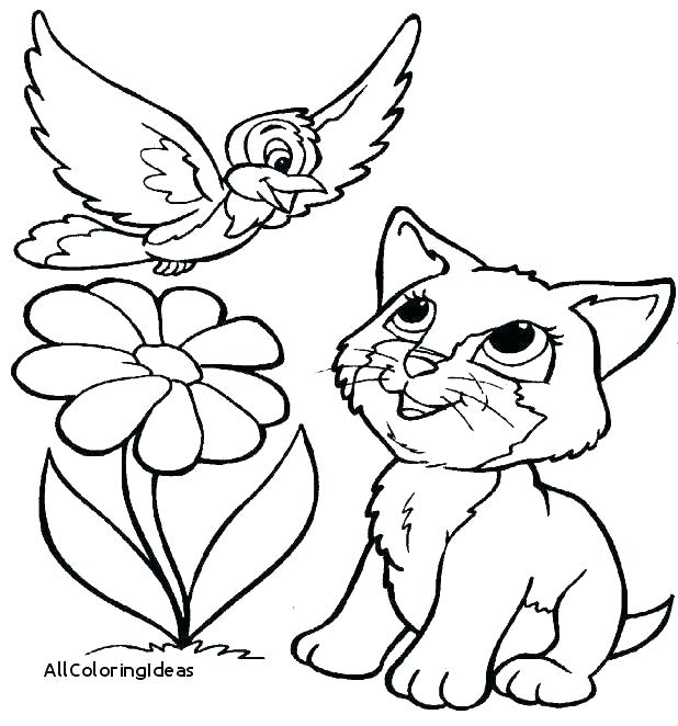 618x662 Baby Puppy Coloring Pages Kittens And Puppies Coloring Pages