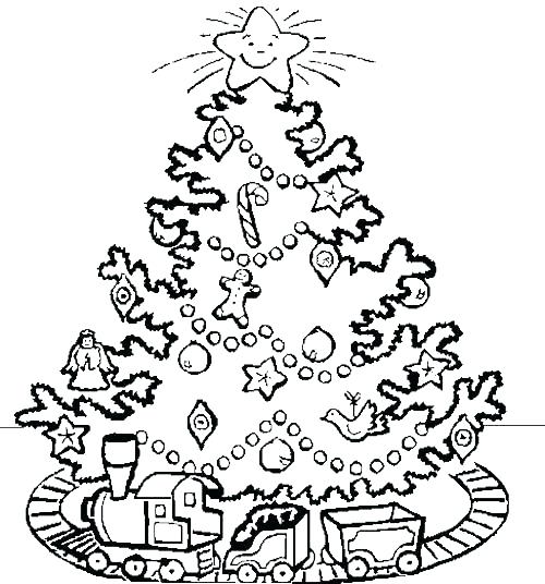 Adult Christmas Tree Coloring Pages at GetColorings.com | Free ...