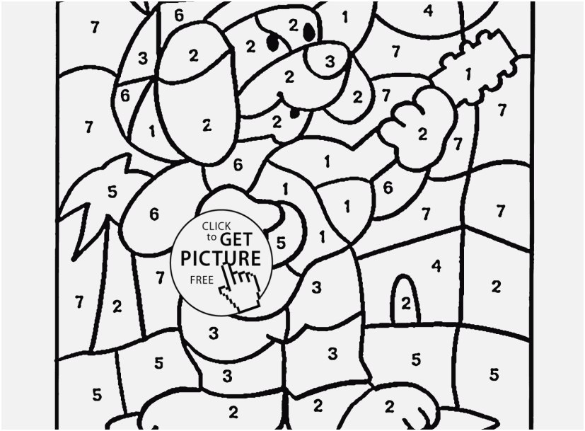 827x609 The Best Images Color By Number Printable Perfect