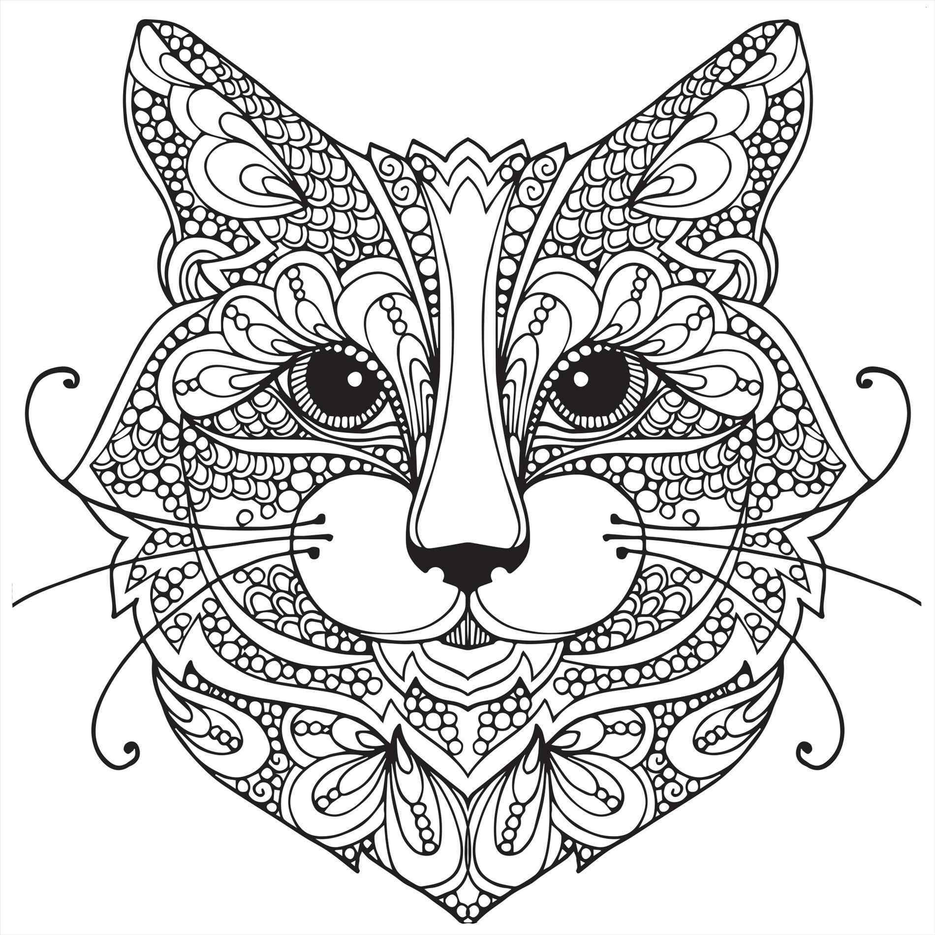 1900x1900 Intricate Coloring Pages Animals New Adult Coloring Pages Animal
