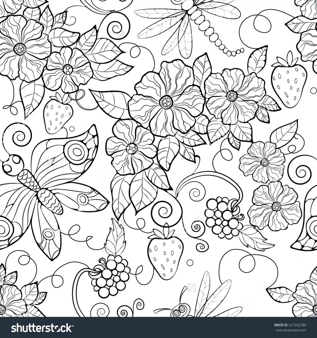 1024x1092 Coloring Pages ~ Adult Coloring Pages Flowers Colouring For Adults