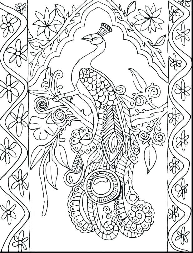 Outstanding Coloring Pages Birds 618x807 Outstanding Coloring Pages Birds