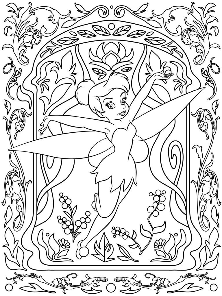 768x1024 Celebrate National Coloring Book Day With Disney Style Style