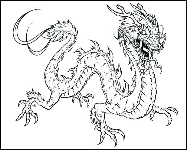 618x496 Coloring Pages Of Dragons Printable Toothless Dragon Coloring
