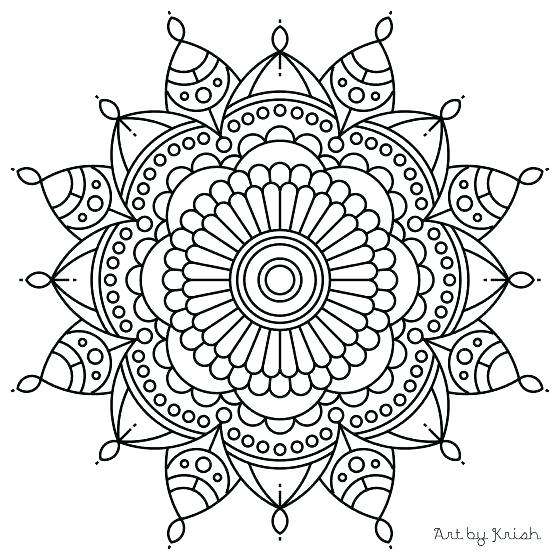 Mandala Art Coloring Pages Mandala Art Colouring Pages Easy Adult 560x560 Mandala Art Coloring Pages Mandala Art Colouring Pages Easy Adult