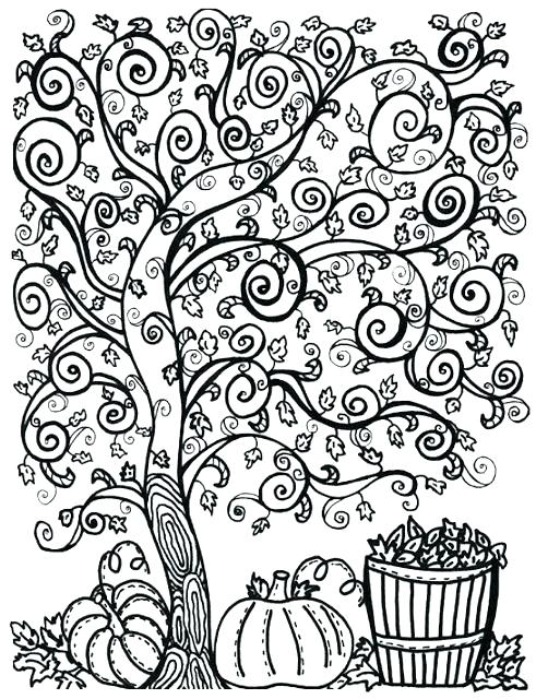 Autumn Coloring Pages For Adults Fall Coloring Pages Free Two Free 491x640 Autumn Coloring Pages For Adults Fall Coloring Pages Free Two Free