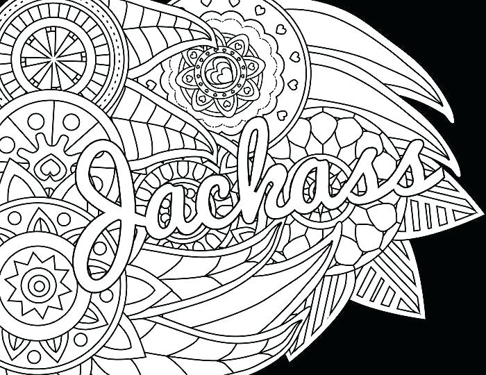 700x540 Free Swear Word Coloring Pages Pdf Word Coloring Pages Cool Adult