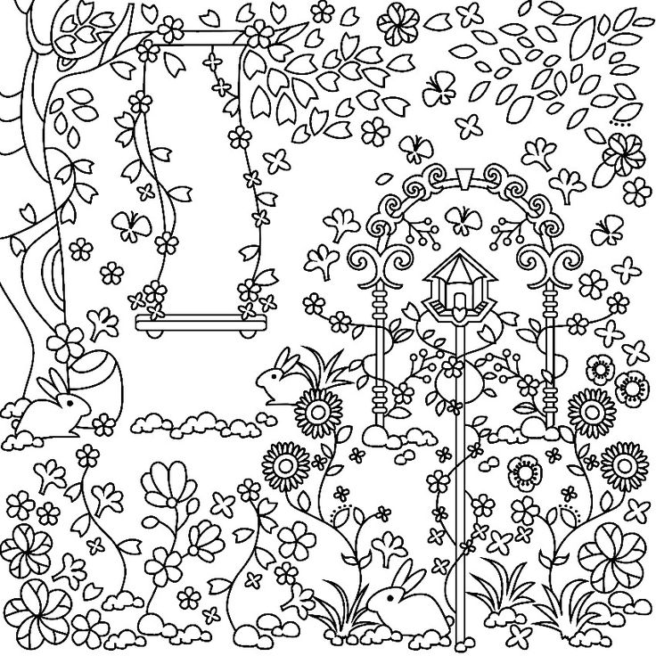 236 Best Garden Coloring Pages Images On Coloring 736x736 236 Best Garden Coloring Pages Images On Coloring