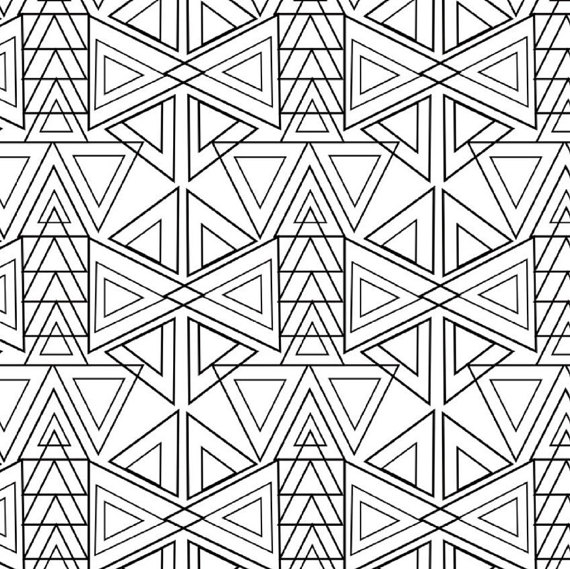 Adult Coloring Pages Geometric