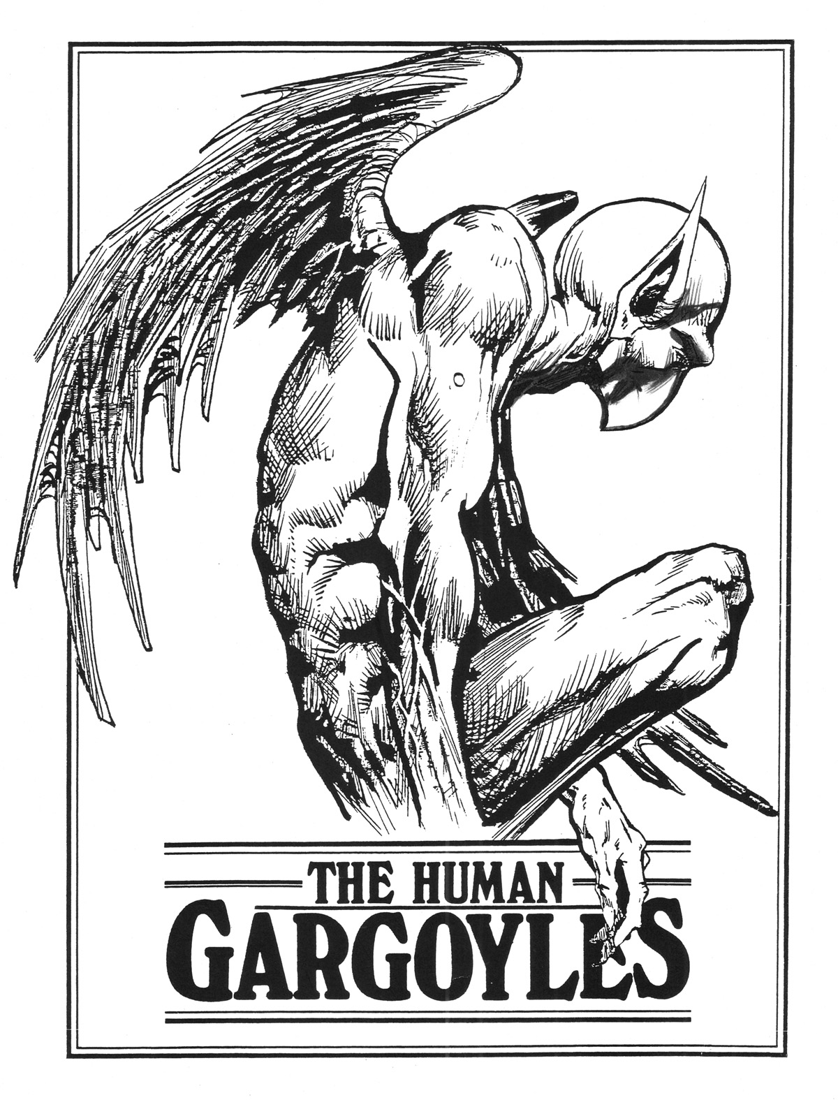 Garboyles Adult Horror Coloring Pages For Halloween With Adults 1200x1575 Garboyles Adult Horror Coloring Pages For Halloween With Adults