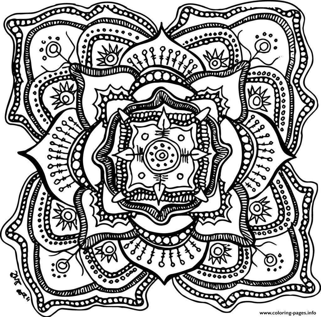 Halloween Adult Mandala Coloring Pages Printable 1024x1010 Halloween Adult Mandala Coloring Pages Printable