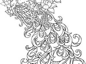 300x225 Peacock For Colouring