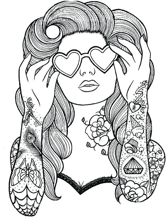 575x763 Coloring Pages People