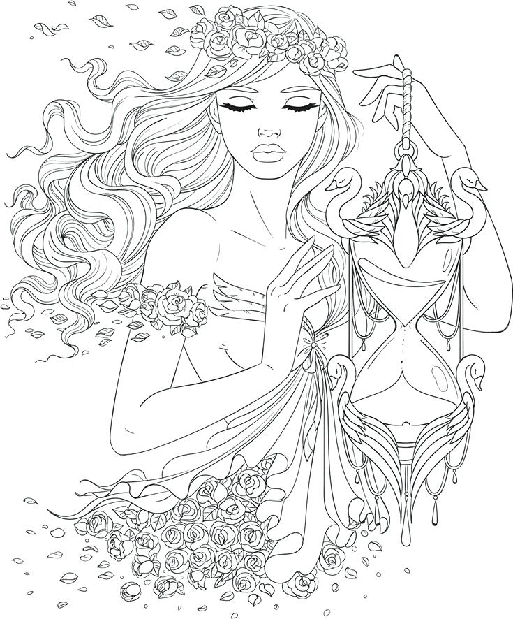 735x886 Woman Coloring Pages Wonder Woman Coloring Pages Amazing Women