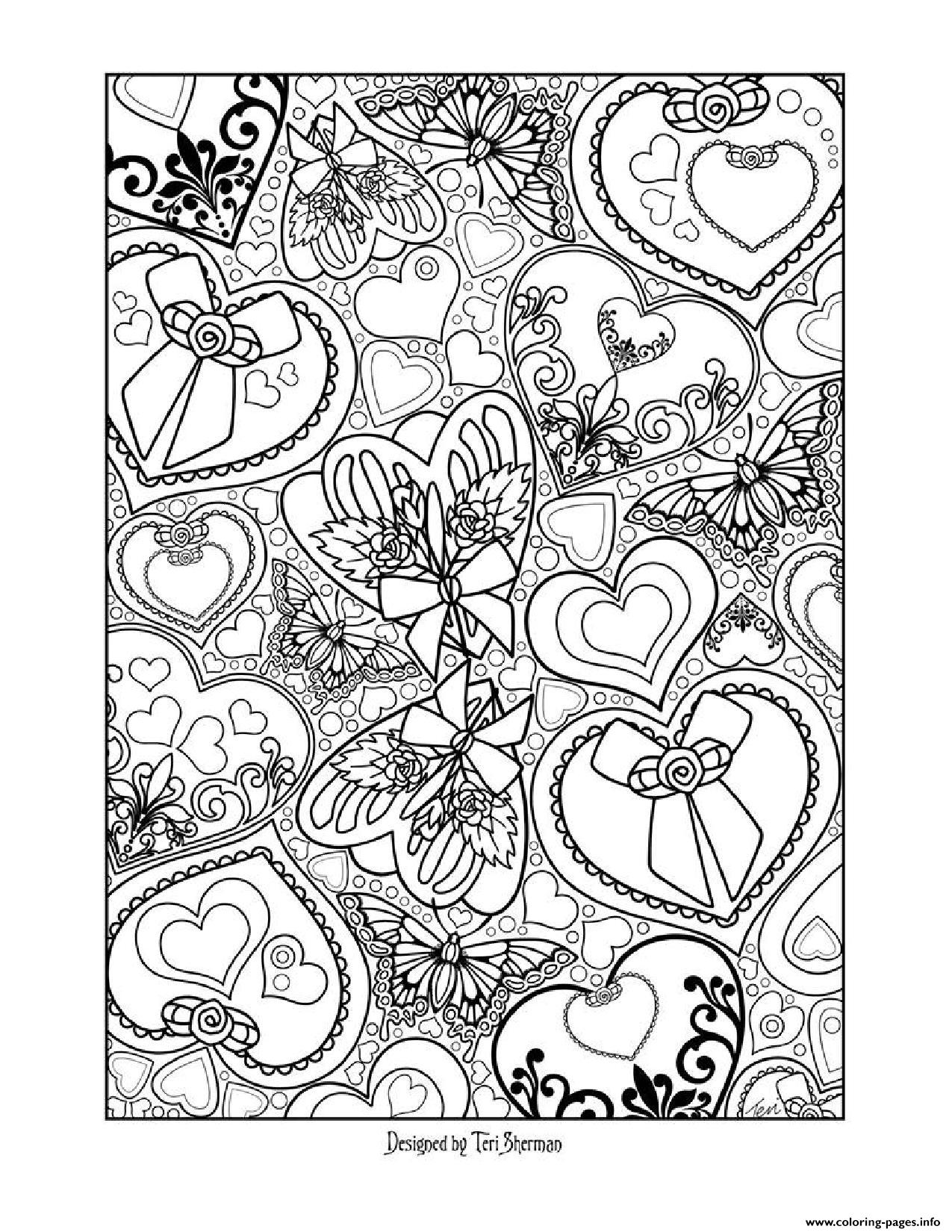 1275x1650 Christmas Adult Coloring Pages