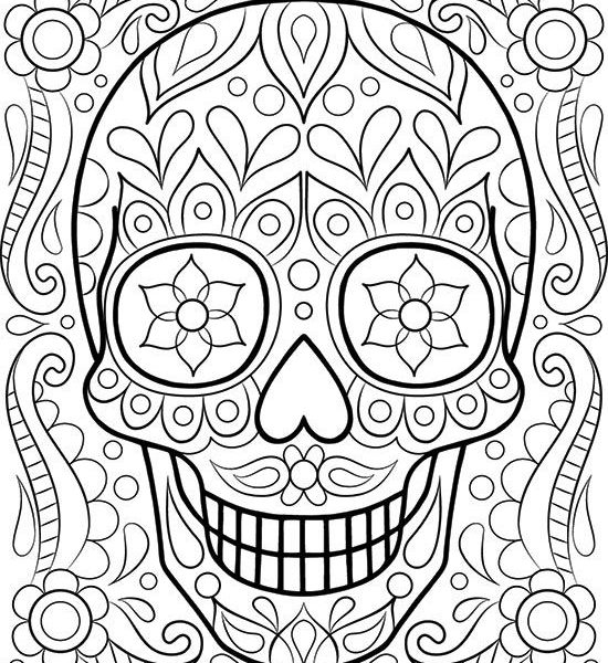 550x600 Easy Adult Coloring Pages Pictures Of Colouring Colouring Pages