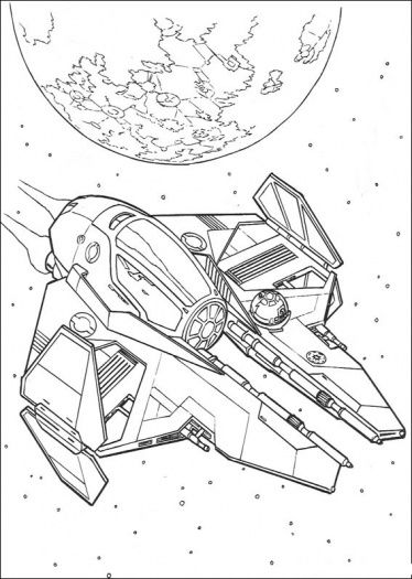 374x525 Star Wars Ship 8 Coloring Page.jpg Pictures To Color