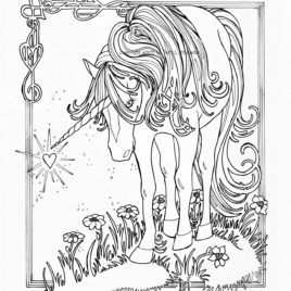 Adult Coloring Pages Unicorn