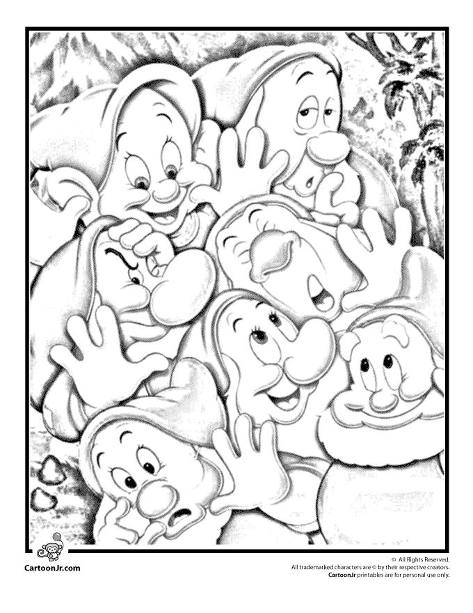 680x880 180 Best Snow White Images On Disney Coloring Sheets