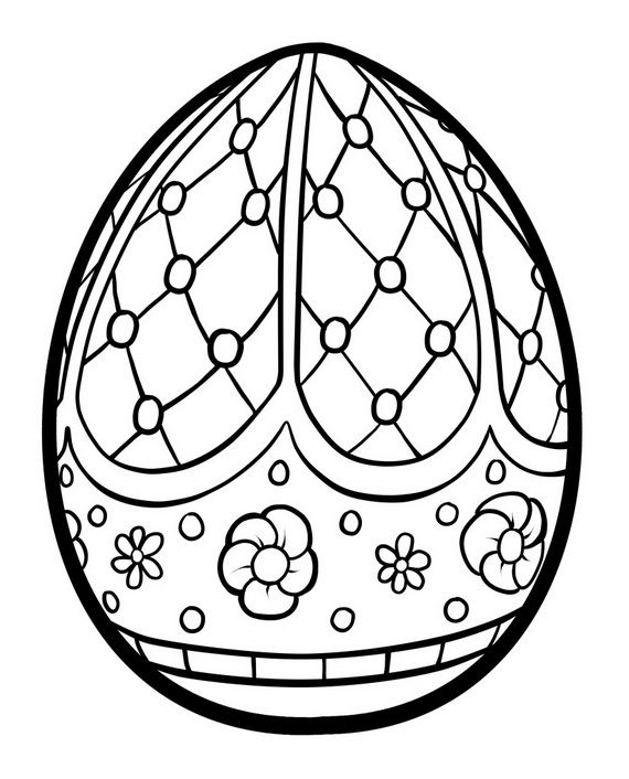 12 Best Spring Coloring Pages Images On Easter Eggs 570x706 12 Best Spring Coloring Pages Images On Easter Eggs