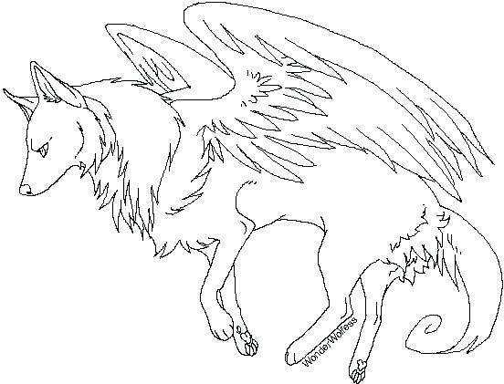 552x421 Wolf Coloring Pages For Adults Wolf Coloring Pages Printable Anime