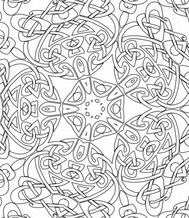 Advanced Christmas Coloring Pages 654x756 Advanced Christmas Coloring Pages