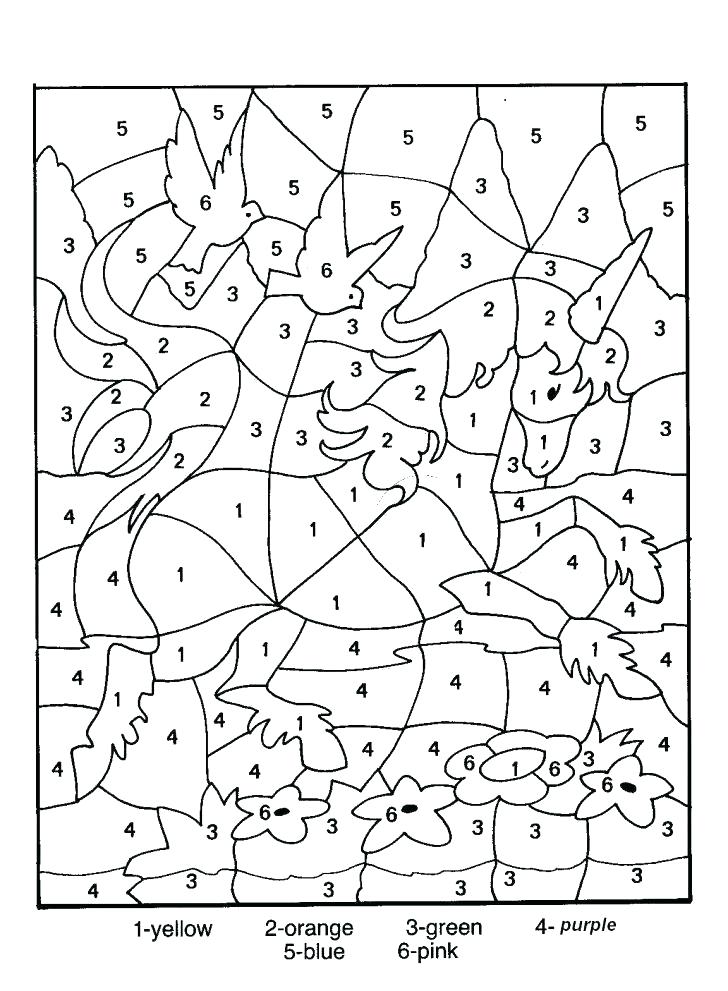 Advanced Color By Number Coloring Pages Just Free Coloring 728x991 Advanced Color By Number Coloring Pages Just Free Coloring