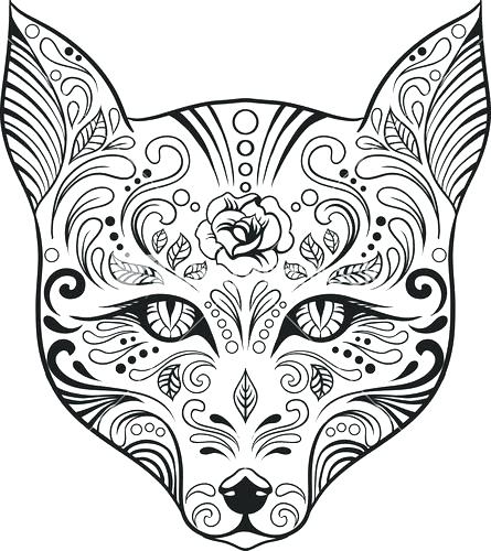 445x500 Advanced Colouring Pages Free Kids Coloring Animals 9 Advanced