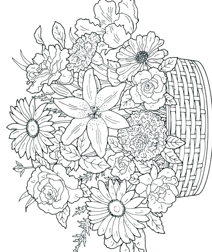 736x875 Advanced Coloring Pages Printable Advanced Coloring Pages
