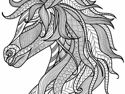 440x330 46 Adult Coloring Pages Animals, Animals Coloring Pages For Adults
