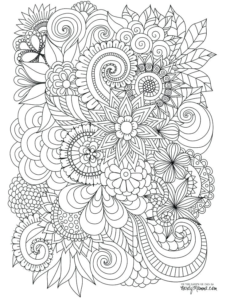 Advanced Flower Coloring Pages Free Printable Coloring Pages 736x971 Advanced Flower Coloring Pages Free Printable Coloring Pages