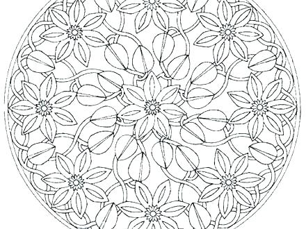 440x330 Advanced Mandala Coloring Pages Advanced Mandala Coloring Pages