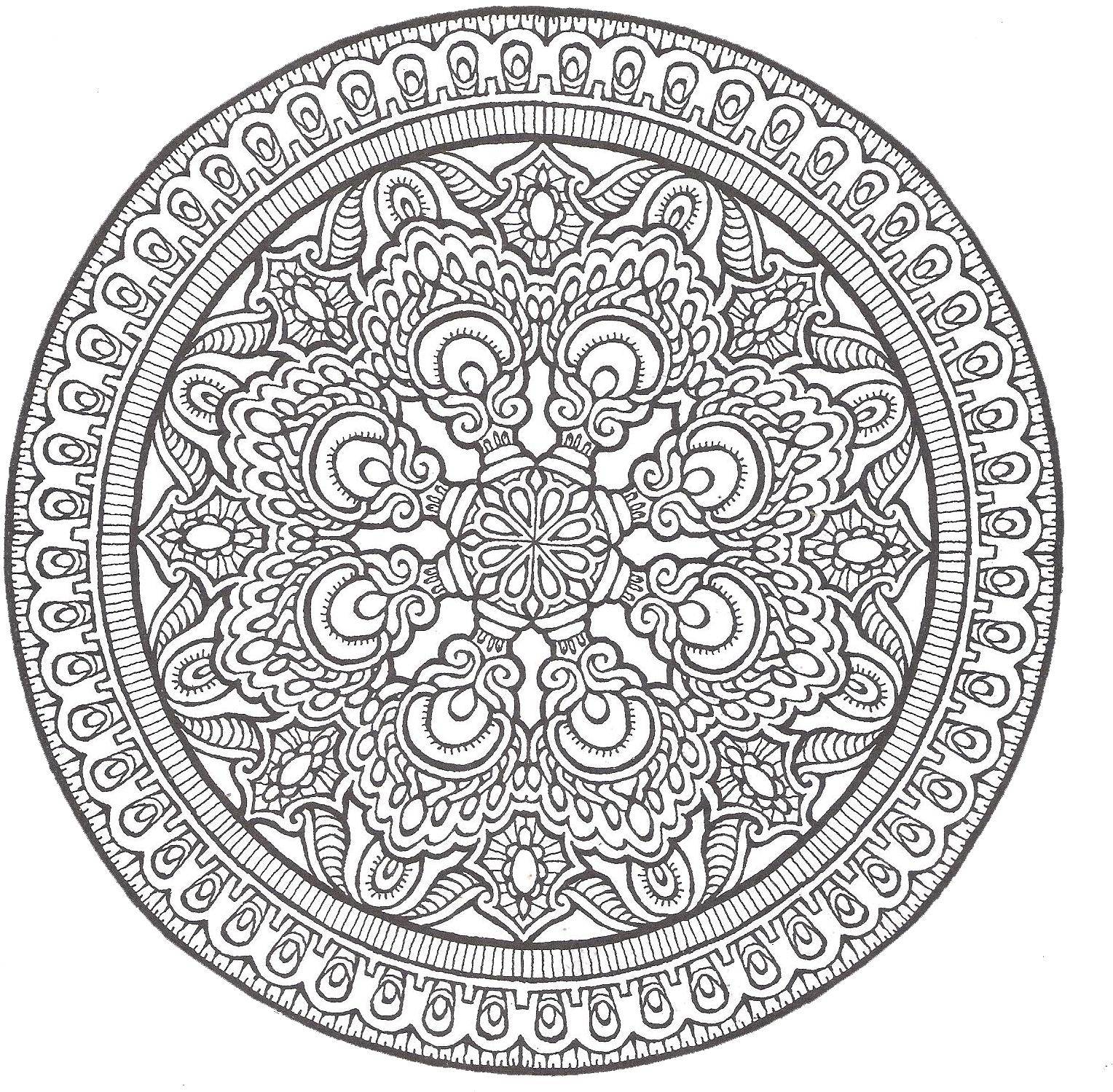 1528x1499 Advanced Mandala Coloring Pages Best Elegant Advanced Mandala