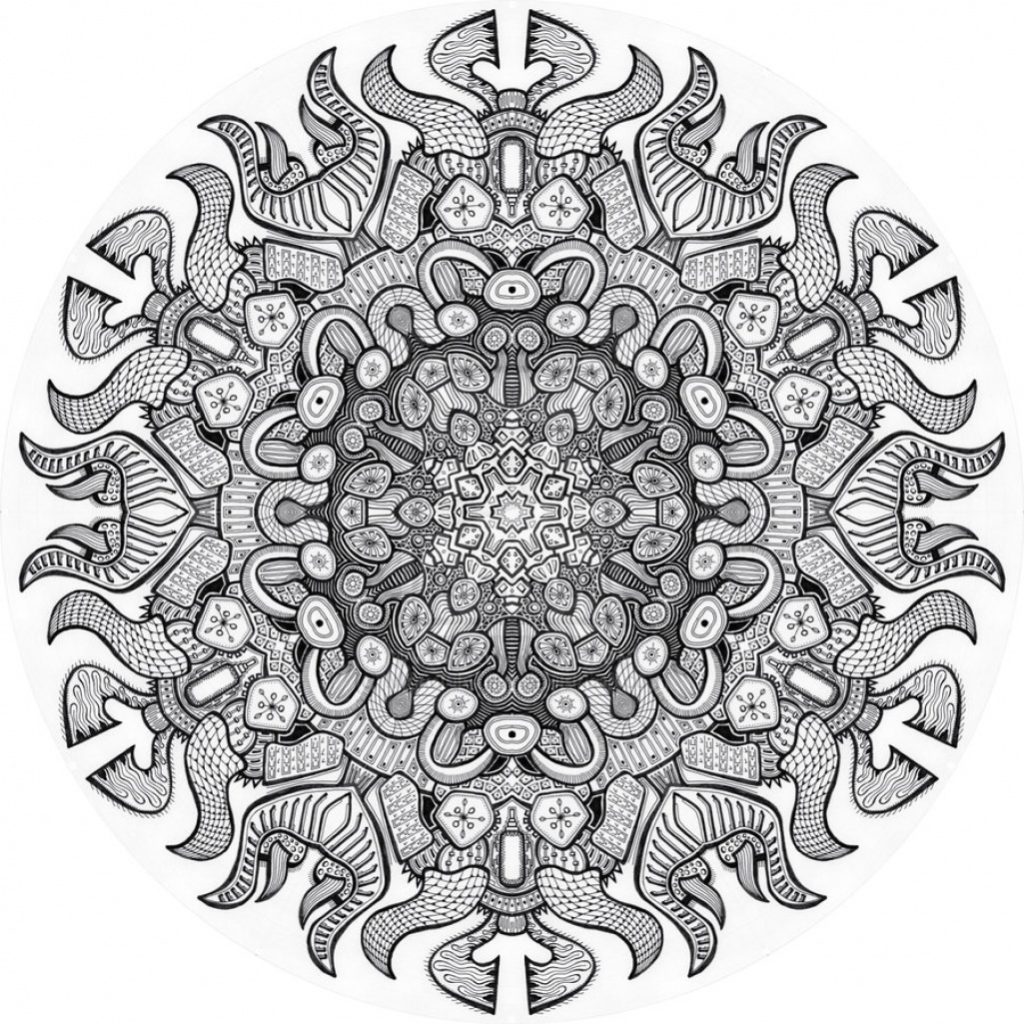 Advanced Mandala Coloring Pages For Adults