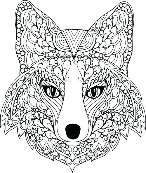Coloring Pages Animals Free Coloring Pages Animals For Adults 500x593 Coloring Pages Animals Free Coloring Pages Animals For Adults