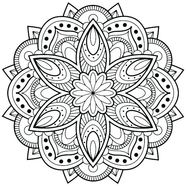 Mandala Coloring Pages Online Coloring Pages Advanced Mandala 618x618 Mandala Coloring Pages Online Coloring Pages Advanced Mandala