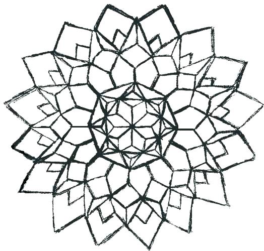 Advanced Geometric Coloring Pages Advanced Geometric Coloring 524x500 Advanced Geometric Coloring Pages Advanced Geometric Coloring